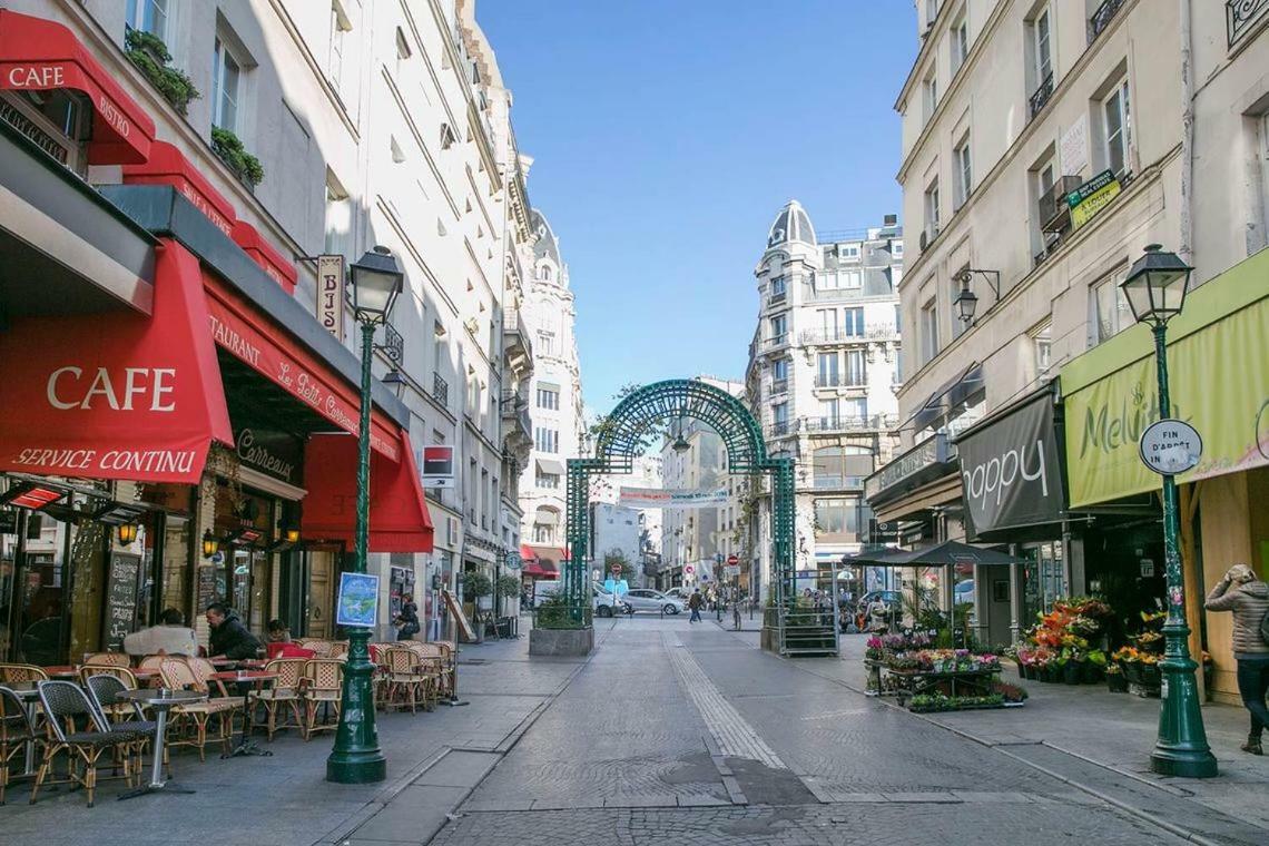 Soho Center/Marais/Pompidou/Louvre Apartment Paris Bagian luar foto